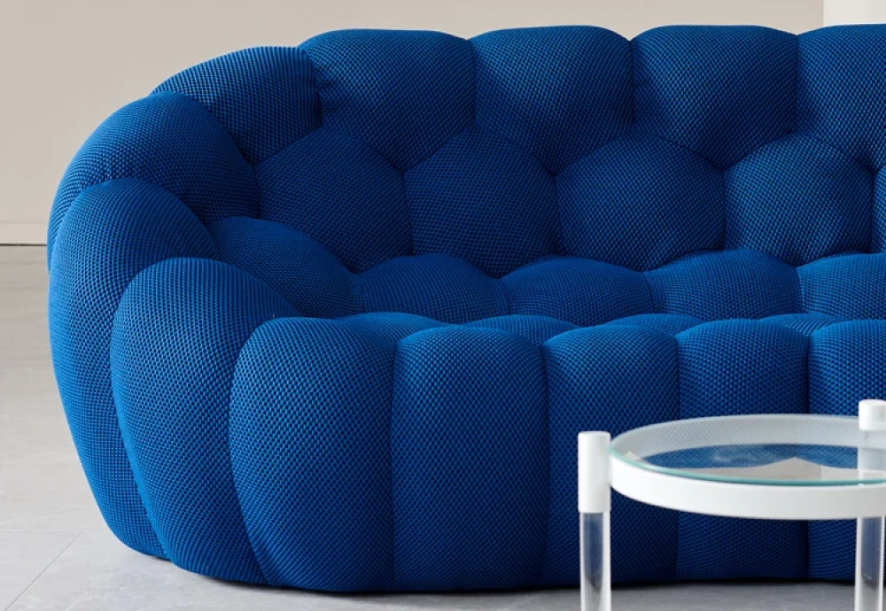 bubble 2 curved 3-4 seat sofa