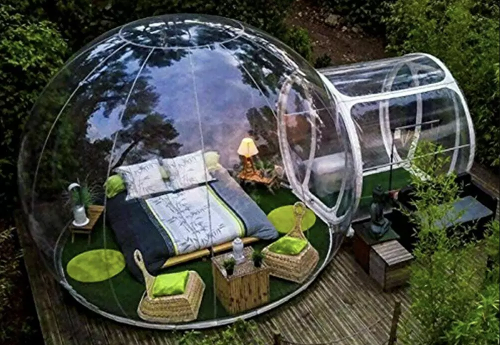 bubble camping tent inflatable