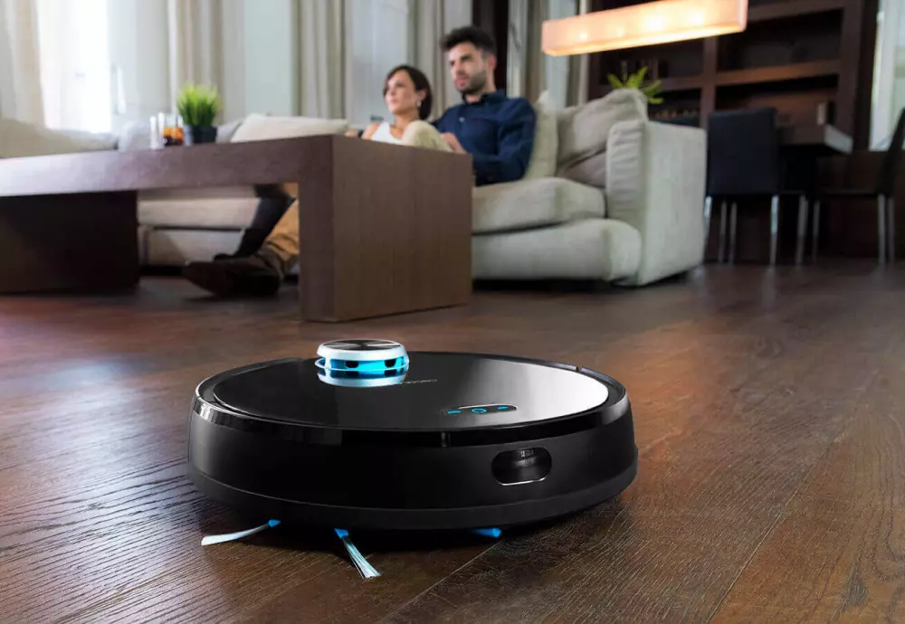 robot vacuum and mop self cleaning